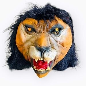 Zagone Studios Lion Men’s Mask So Realistic Hand Painted Animal Mask
